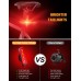 Bike Lights, Cuvccn Bike Headlight USB Rechargeable, Bicycle Lights Front & Back with [Power Bank Function], Aluminum Alloy IPX5 Waterproof Bike Lights for Night Riding 5+5 Light Modes